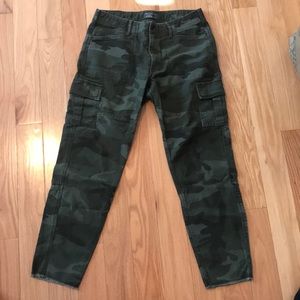 green camo pants